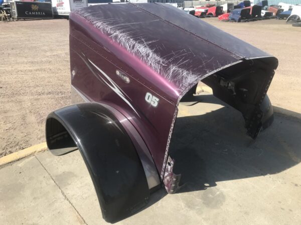 Peterbilt 379 Purple Hood