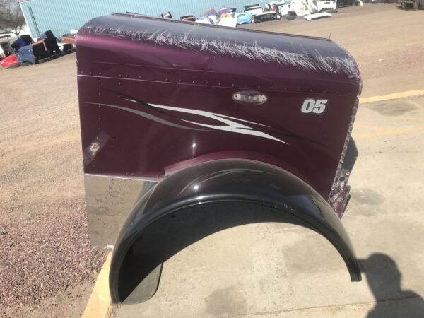 Peterbilt 379 Purple Hood