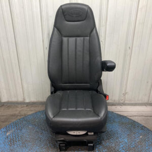 Peterbilt 579 Black Leather Seat